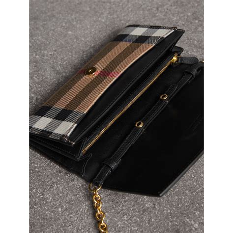 burberry card case house check|popular designer wallets in Burberry.